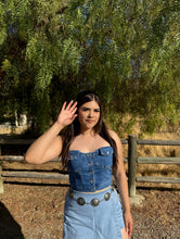 Load image into Gallery viewer, Khloe Top (denim)
