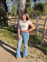 Load image into Gallery viewer, Eliza High-Waisted Flare Jeans
