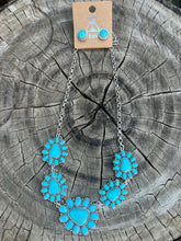 Load image into Gallery viewer, Gemmalee Concho Set (Turquoise)
