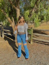 Load image into Gallery viewer, Alayah High Waisted Flare Jeans
