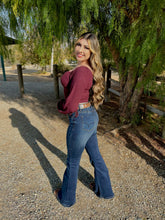 Load image into Gallery viewer, Alexia High-Waisted Flare Jeans
